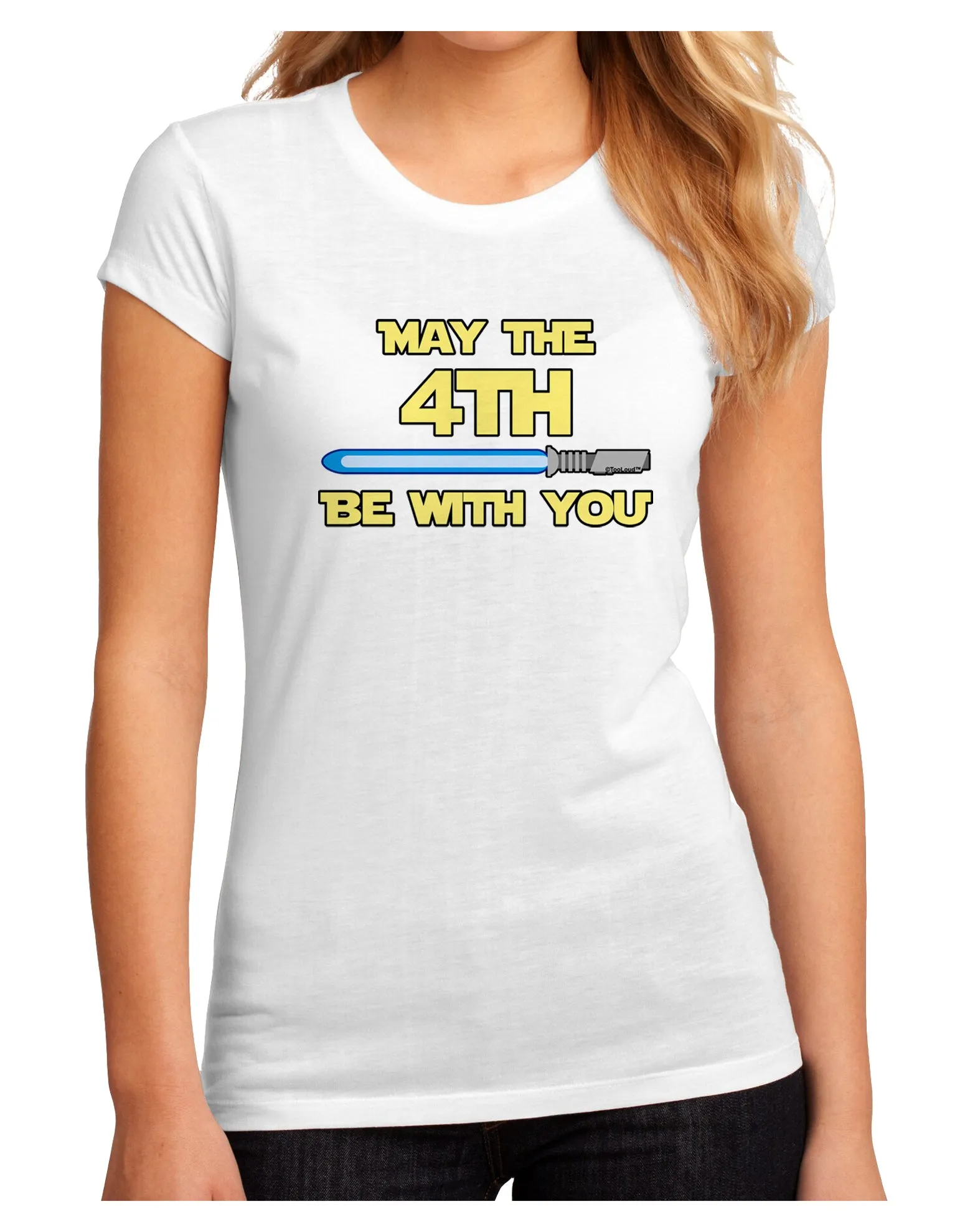 4th Be With You Beam Sword 2 Juniors Petite Sublimate Tee