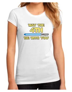 4th Be With You Beam Sword 2 Juniors Petite Sublimate Tee