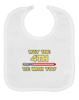 4th Be With You Beam Sword Baby Bib