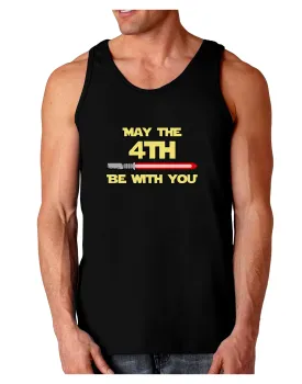 4th Be With You Beam Sword Dark Loose Tank Top