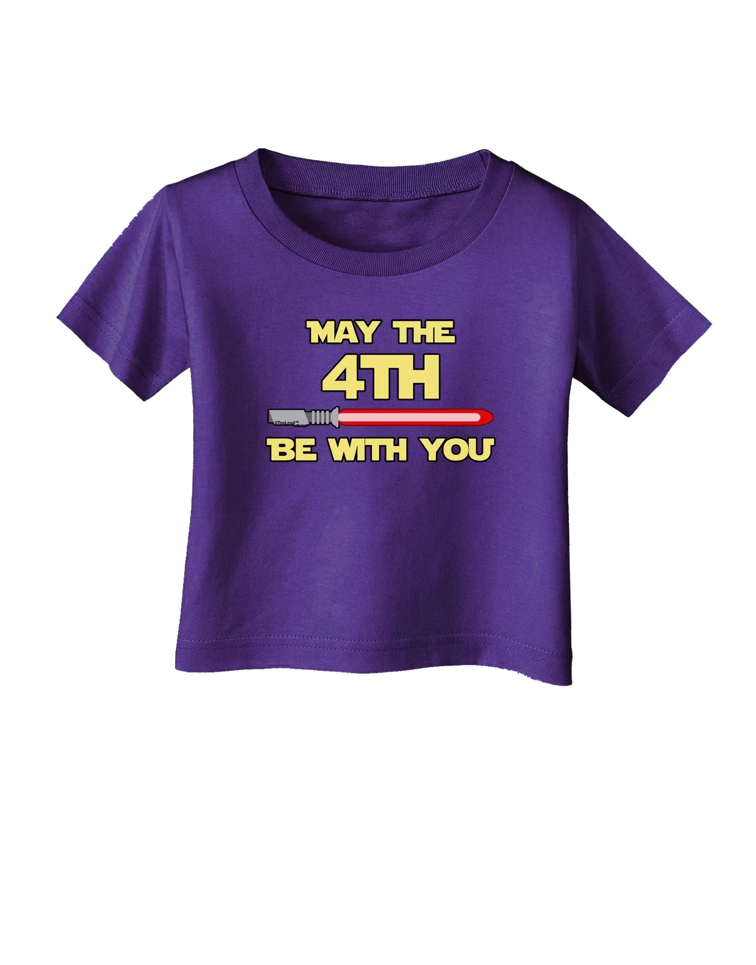 4th Be With You Beam Sword Infant T-Shirt Dark