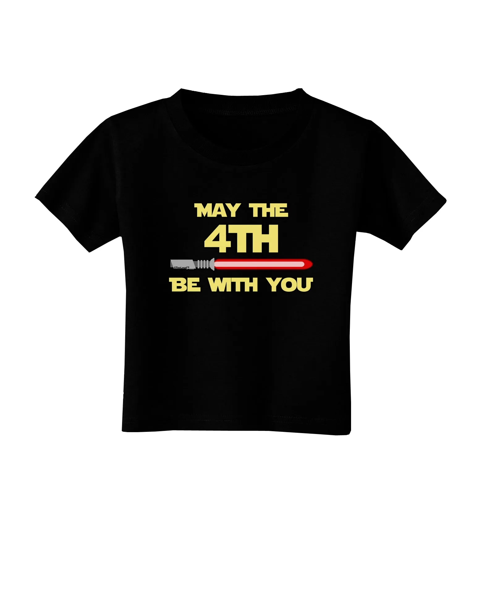 4th Be With You Beam Sword Toddler T-Shirt Dark