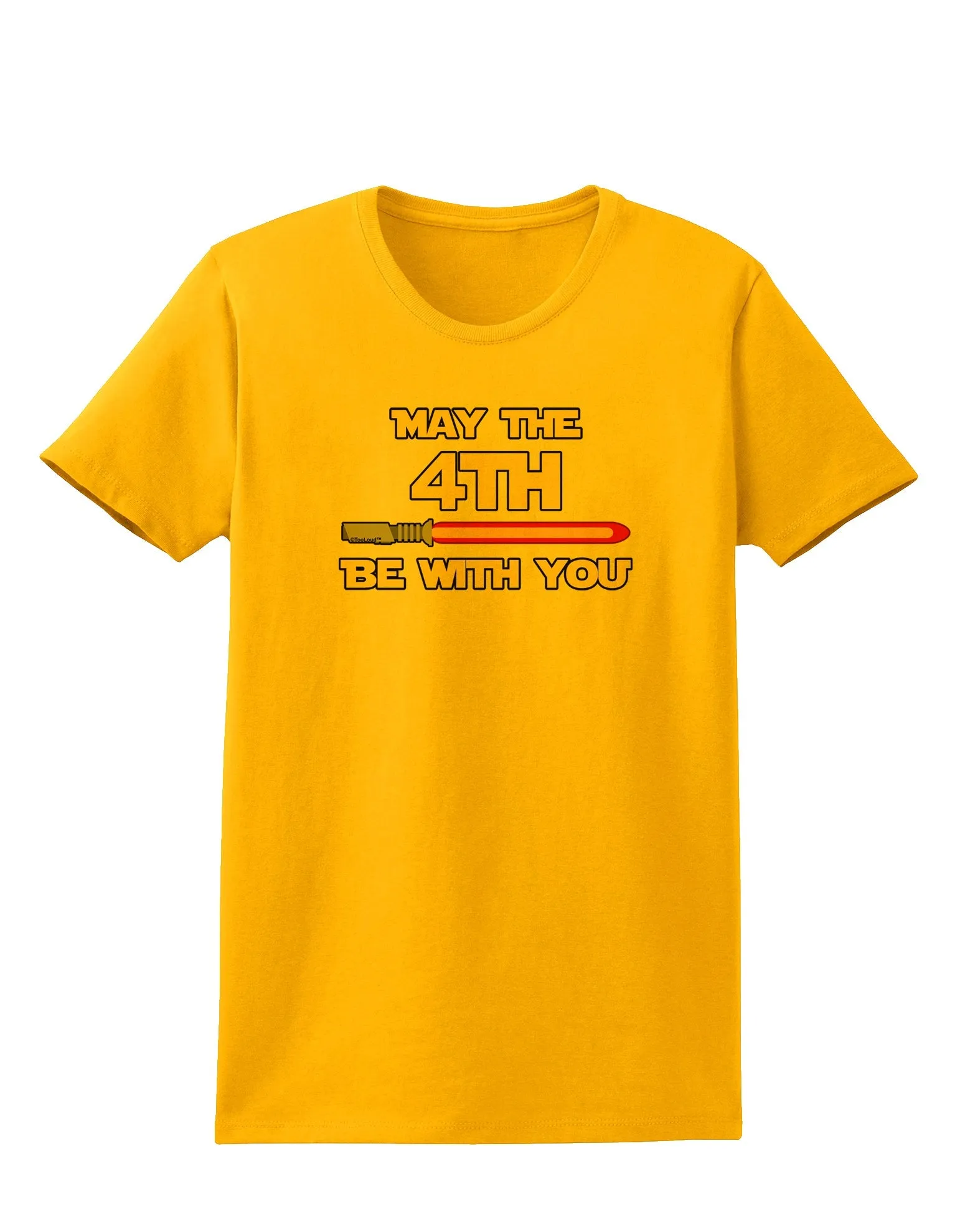 4th Be With You Beam Sword Womens T-Shirt