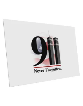 911 Never Forgotten 10 Pack of 6x4&#x22; Postcards