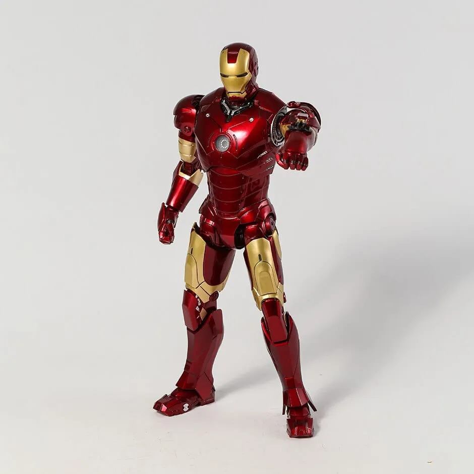 Avengers IronMan MK3 MARK III with LED Light Action Figure