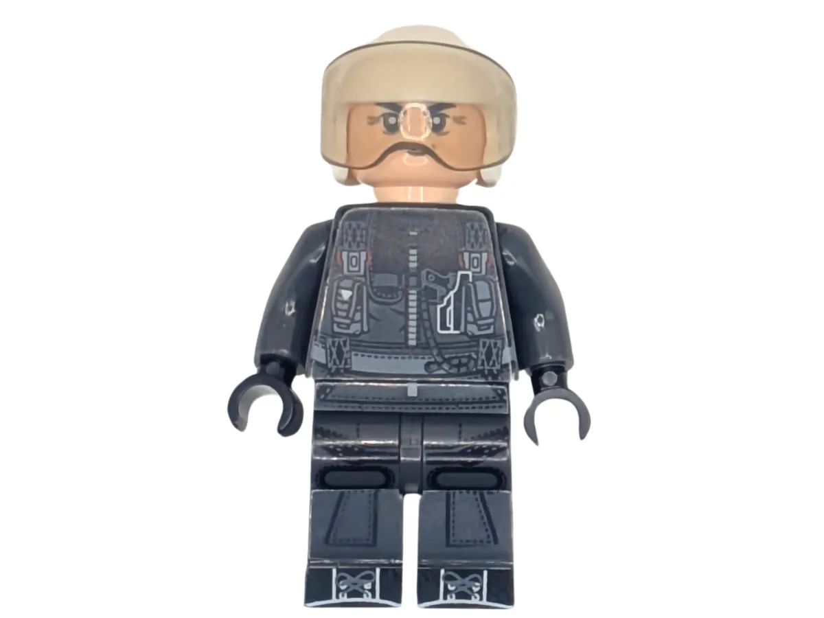 Black Ops Operator With Parachute - Mil-Blox