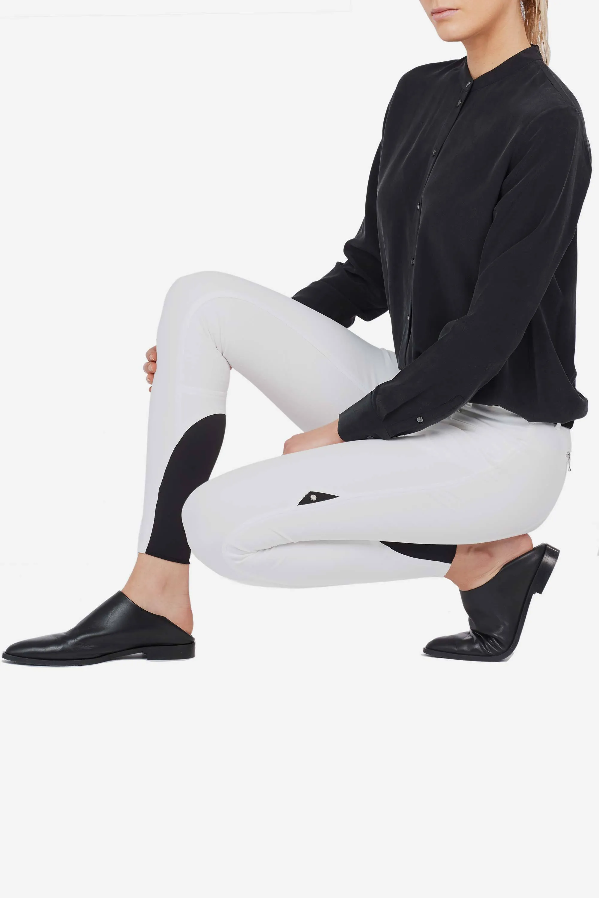 Cedar X Grip Full Seat Breech - White