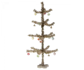 Christmas Tree, Miniature - Gold