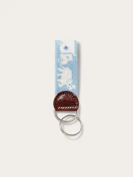Darby' Needlepoint Keyring - The G.E.M