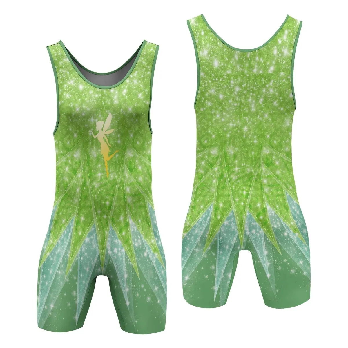 Fairy Tinker Bell Wrestling Singlets