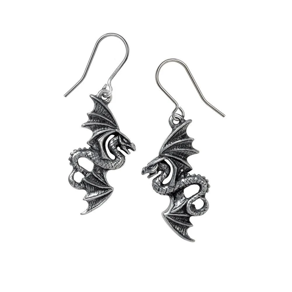 Flight of Airus Dropper Earrings