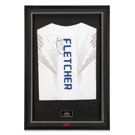 Framed AJ Fletcher Signed Hoodie - UFC Fight Night Santos vs Ankalaev