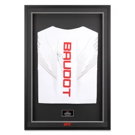 Framed Alan Baudot Signed Fight Issued Hoodie UFC Fight Night: Walker vs Hill