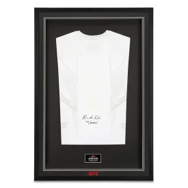 Framed Kamuela Kirk Signed Fight Issued Jersey UFC Fight Night: Santos vs Ankalaev