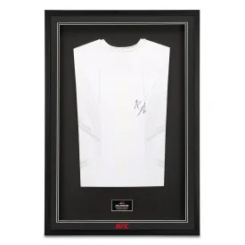 Framed Karl Roberson Signed Fight Issued Jersey UFC Fight Night: Santos vs Ankalaev
