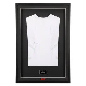 Framed Michal Oleksiejczuk Signed Fight Issued Jersey UFC 272: Covington vs Masvidal