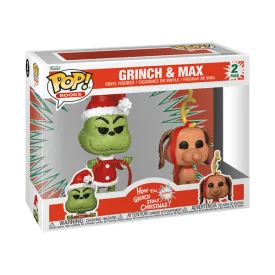Funko Pop! Books: How The Grinch Stole Christmas - Grinch and Max (2-Pack)
