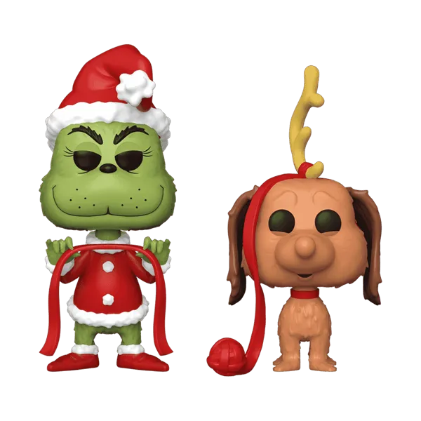 Funko Pop! Books: How The Grinch Stole Christmas - Grinch and Max (2-Pack)