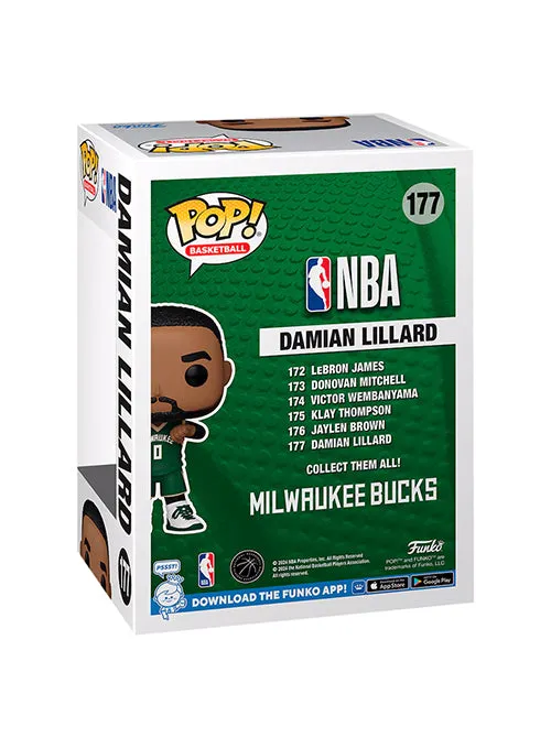 Funko Pop! Icon Edition Damian Lillard Milwaukee Bucks Figure