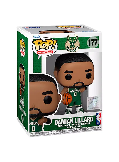 Funko Pop! Icon Edition Damian Lillard Milwaukee Bucks Figure