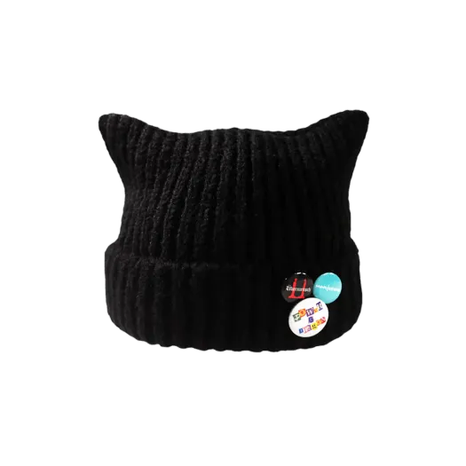 G-DRAGON Knit Cap Black