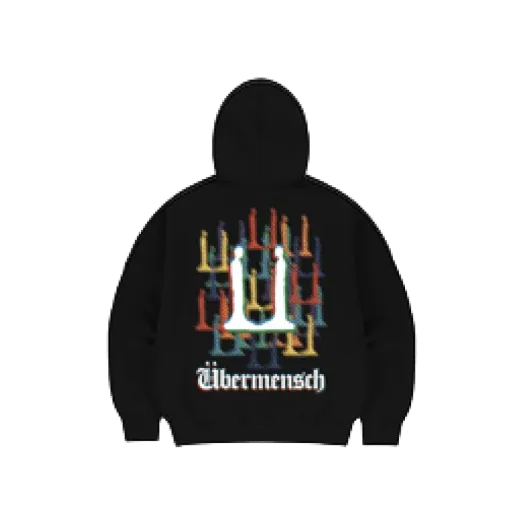 G-DRAGON Ubermensch Hoodie Zip-Up Black