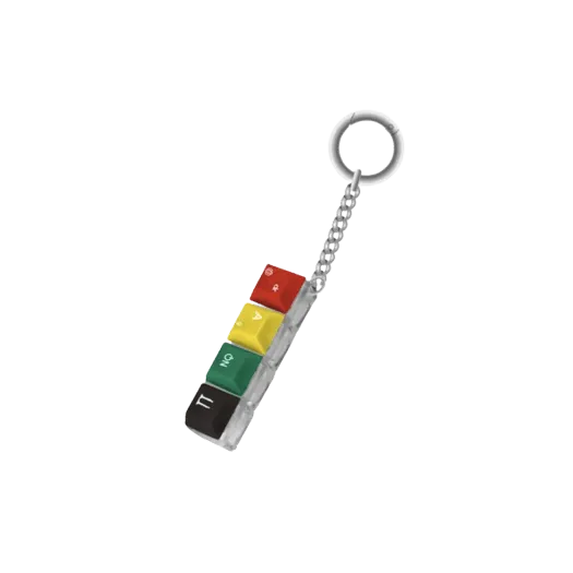 G-DRAGON Ubermensch Keycap Keyring