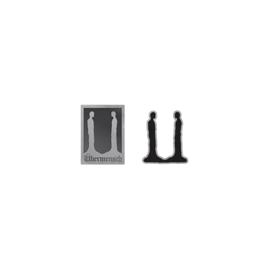 G-DRAGON Ubermensch Metal Badge (Set of 2)