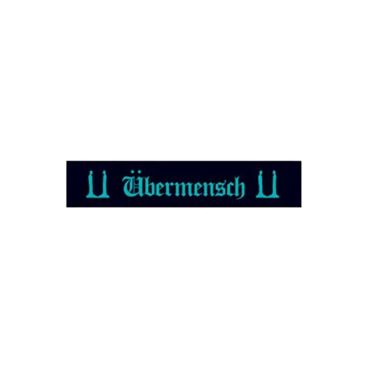G-DRAGON Ubermensch Slogan Towel Mint