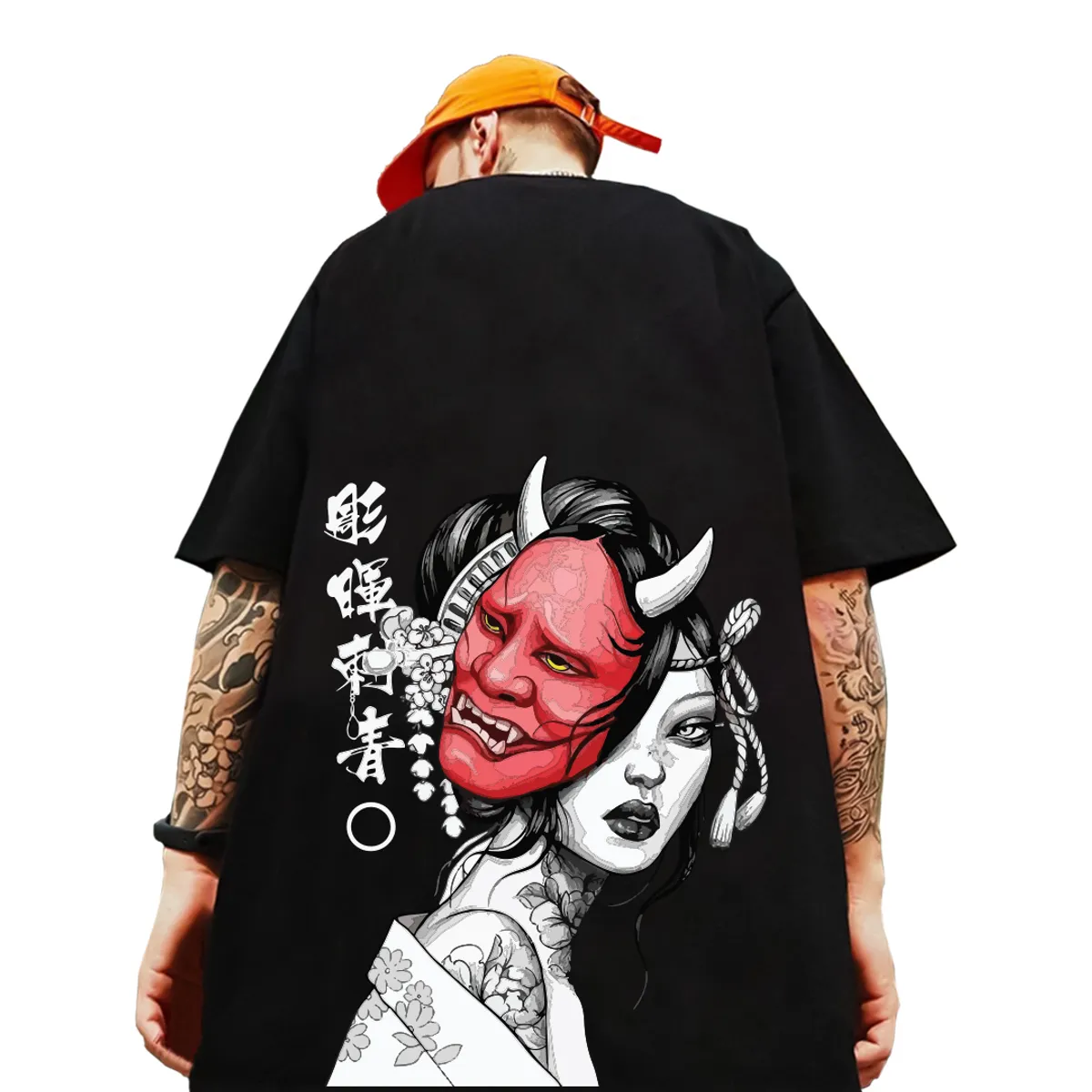 Half Dragon Premium Oversized Tshirt