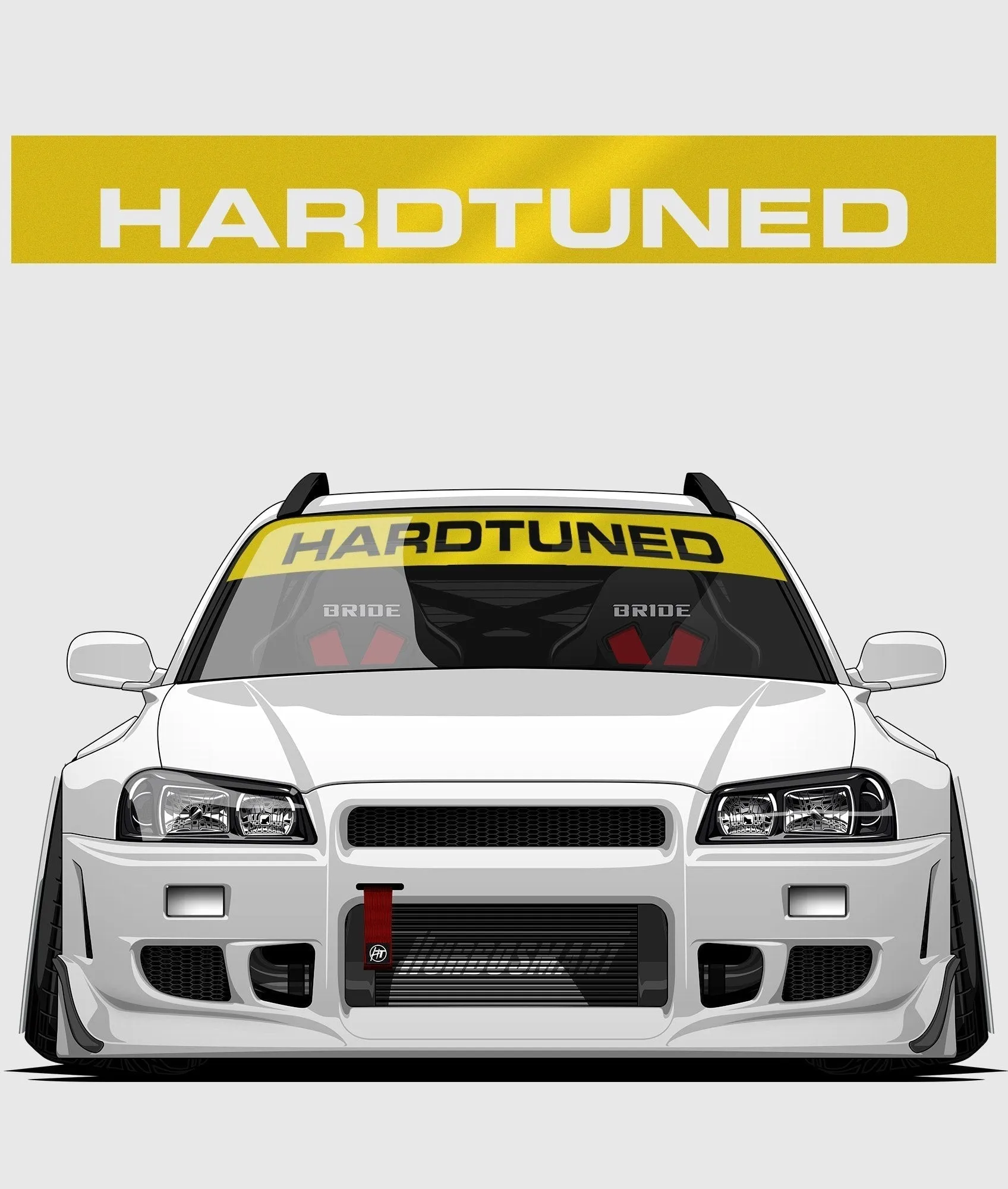 Hardtuned Cutout Window Banner