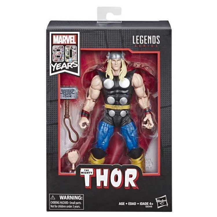 Hasbro Marvel 80th Anniversary Legends Series Thor Collectible Action Figure