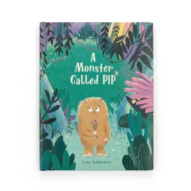 JellyCat A Monster Called Pip Book