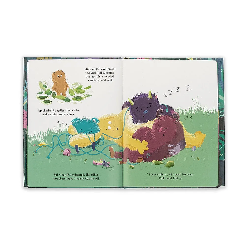 JellyCat A Monster Called Pip Book