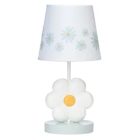 Lambs & Ivy Sweet Daisy Lamp with Shade & Bulb