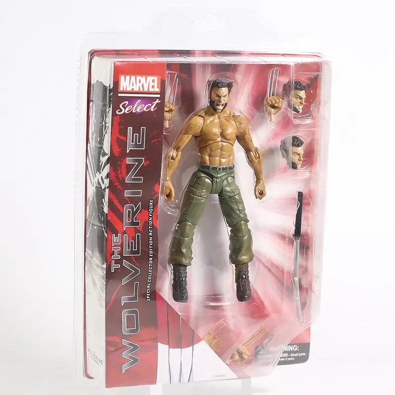 Marvel Select X-Men The Wolverine Logan PVC Action Figure