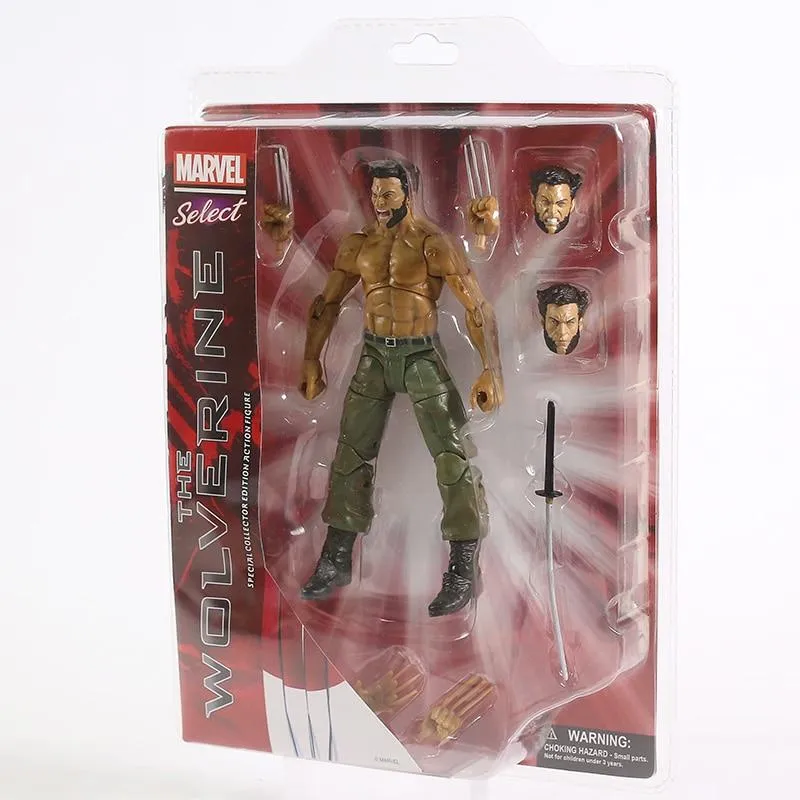 Marvel Select X-Men The Wolverine Logan PVC Action Figure