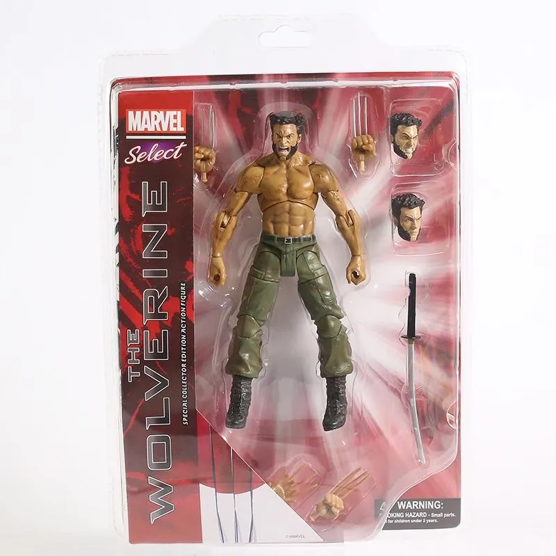 Marvel Select X-Men The Wolverine Logan PVC Action Figure