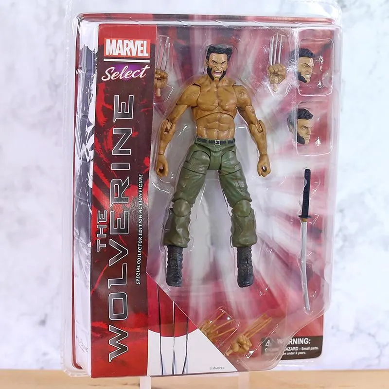 Marvel Select X-Men The Wolverine Logan PVC Action Figure