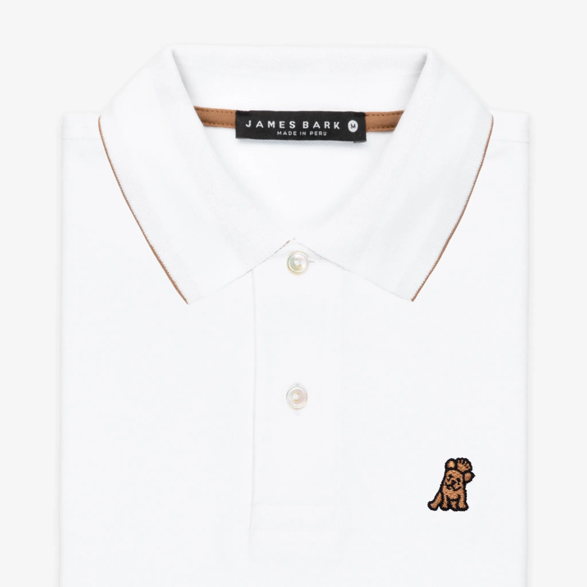Men's White Special Edition Polo Shirt