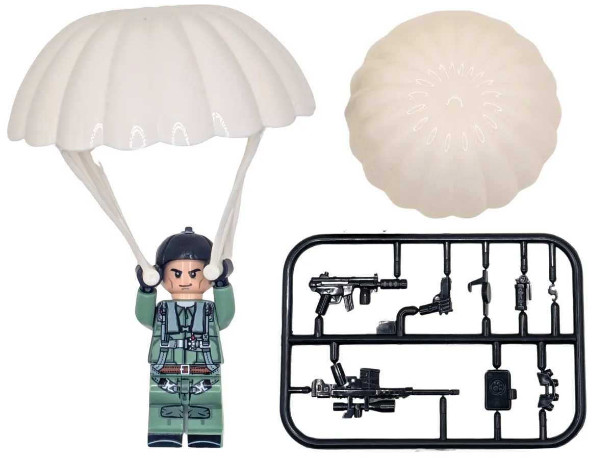 Navy Pilot With Parachute - Mil-Blox