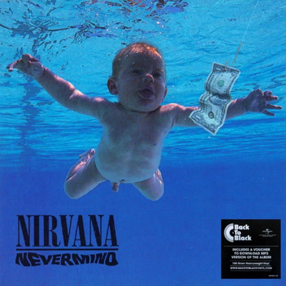 NEVERMIND (BACK TO BLACK LP) - NIRVANA