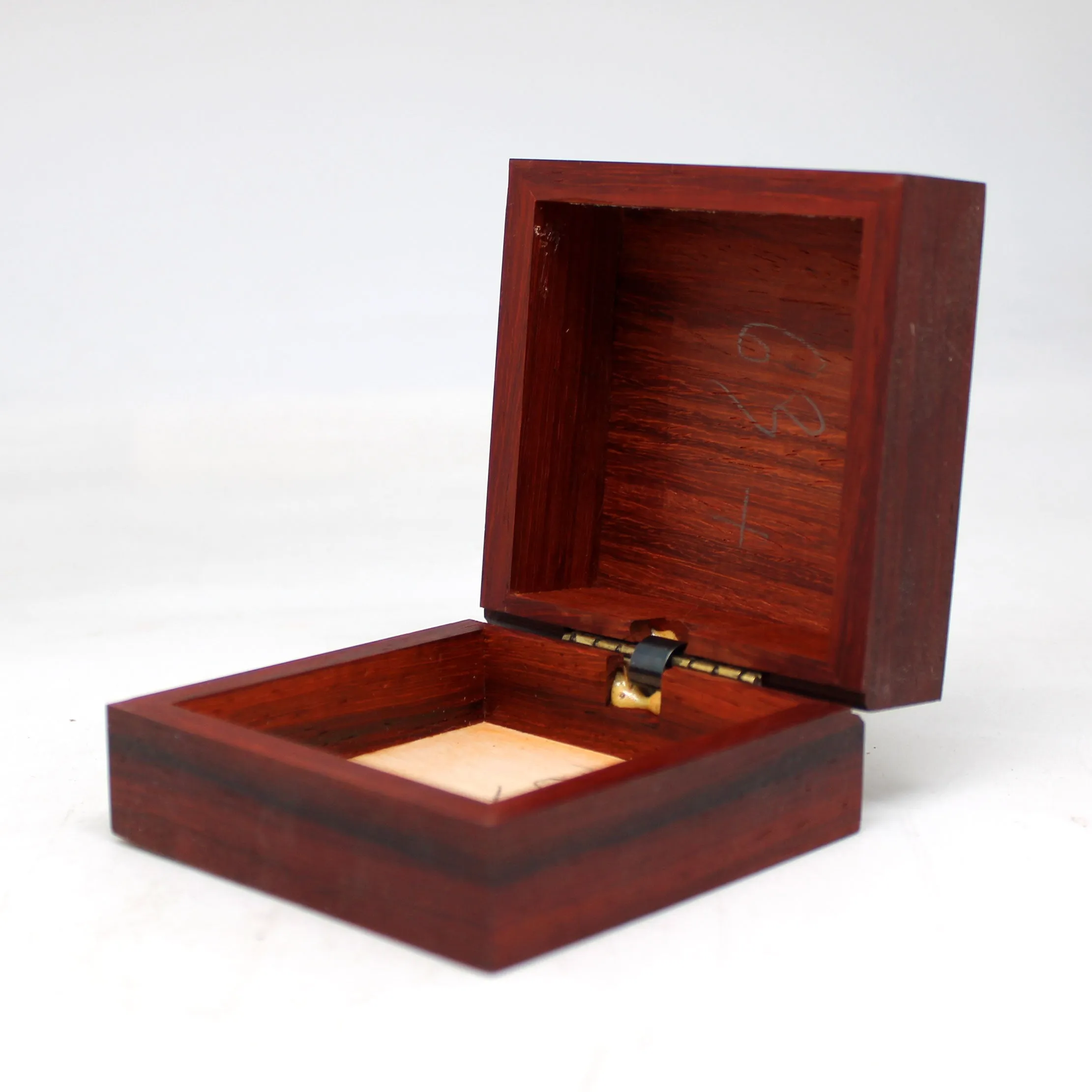 One-of-a-Kind WOODCARVED Jewelry BOX 3x3x1.75 Handcarved Unique Home Decoration Beautiful Gift Rare Find Collectible, Unique Hand Carved Gift