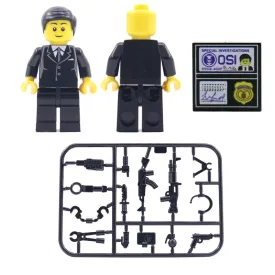 OSI Agent Attire Figure - Male and Female Set - Mil-Blox