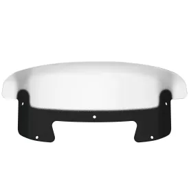Polycarbonate 11 in. Flare Windshield, Tinted