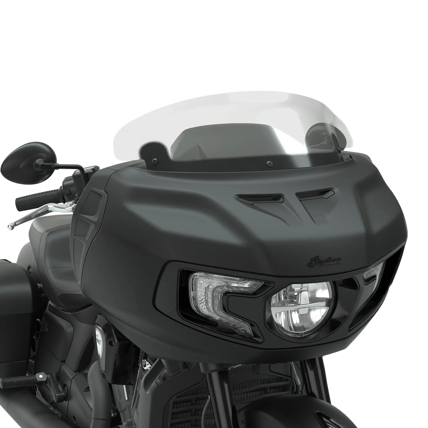 Polycarbonate 11 in. Flare Windshield, Tinted
