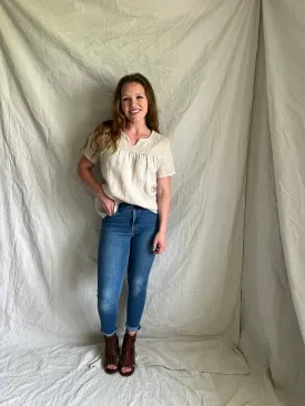 Poppy Linen top