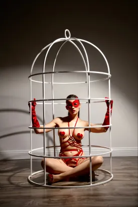 Red Hot Kitten Mask