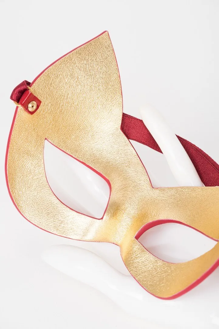 Red Hot Kitten Mask