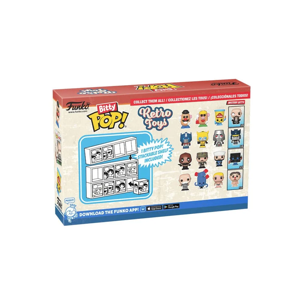 Retro Toys Bitty POP! Vinyl Figure 4-Pack Mr. Monopoly 2,5 Cm